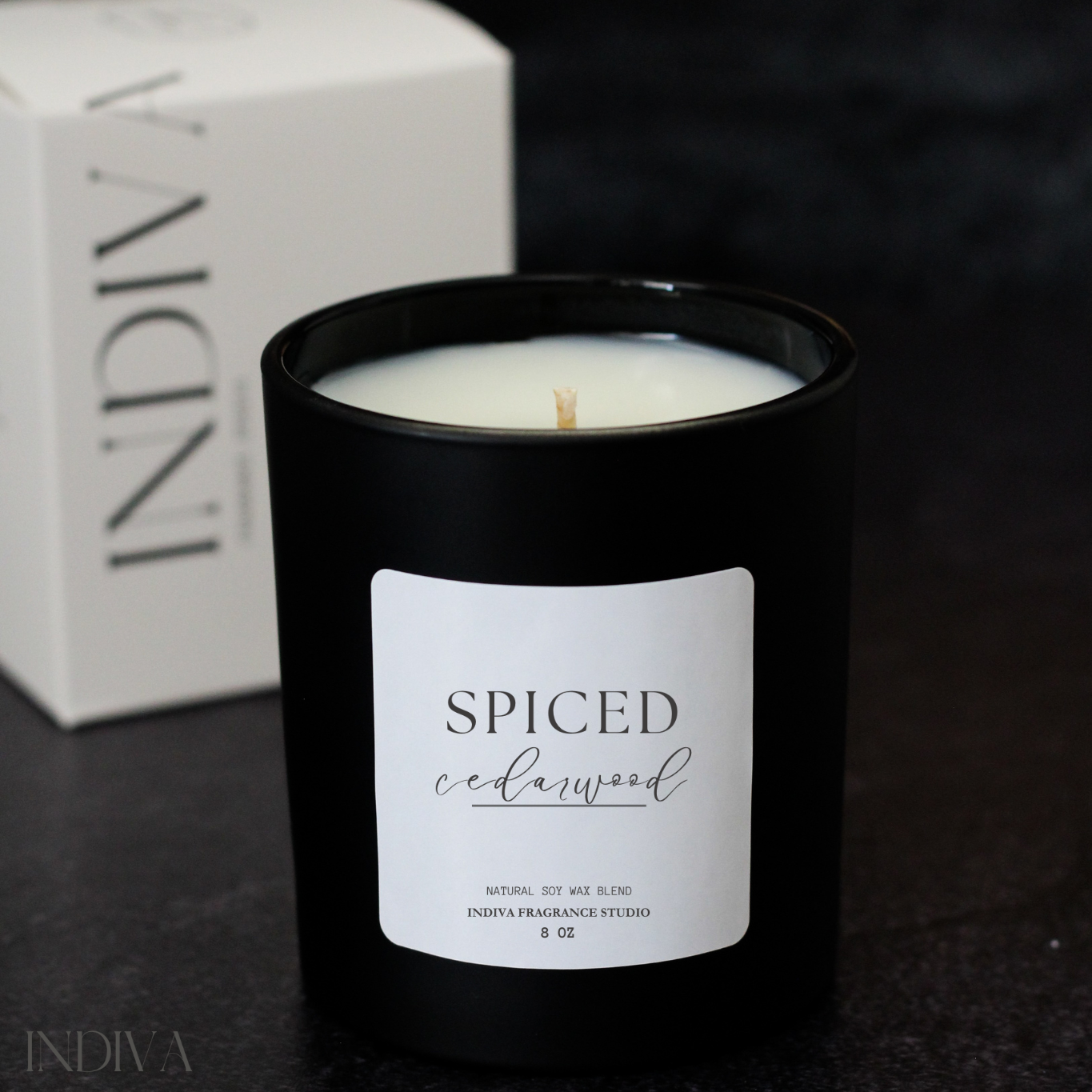 Spiced Cedarwood Classic Candle